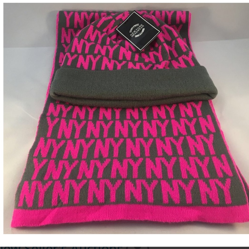 New York Scarf and Hat Set - NY